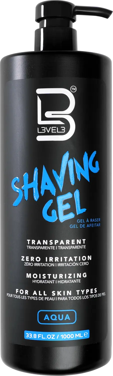 L3VEL3 Shaving Gel Aqua 1000 ml