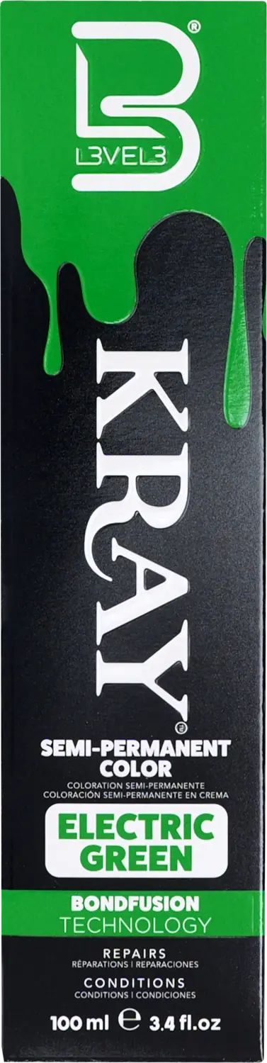 L3VEL3 Kray Color Electric Green 100 ml