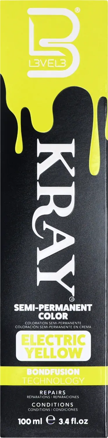 L3VEL3 Kray Color Electric Yellow 100 ml