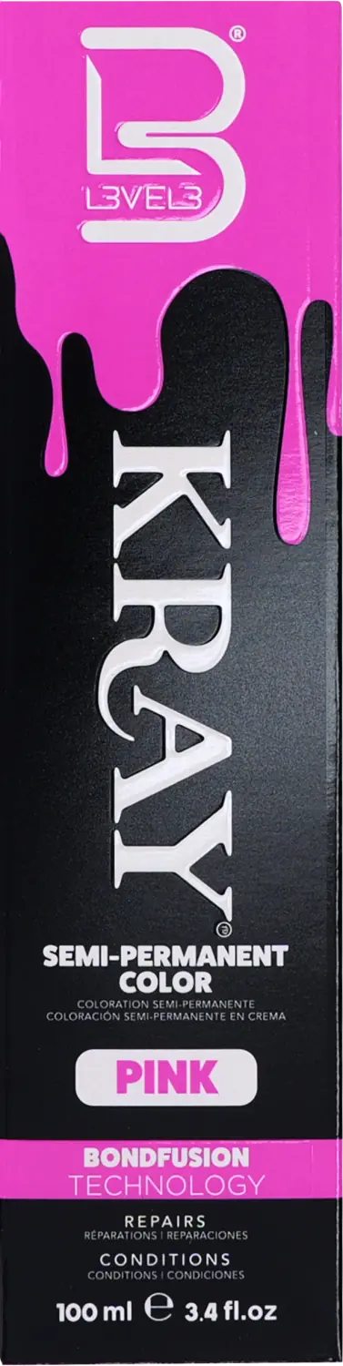 L3VEL3 Kray Color Pink 100 ml