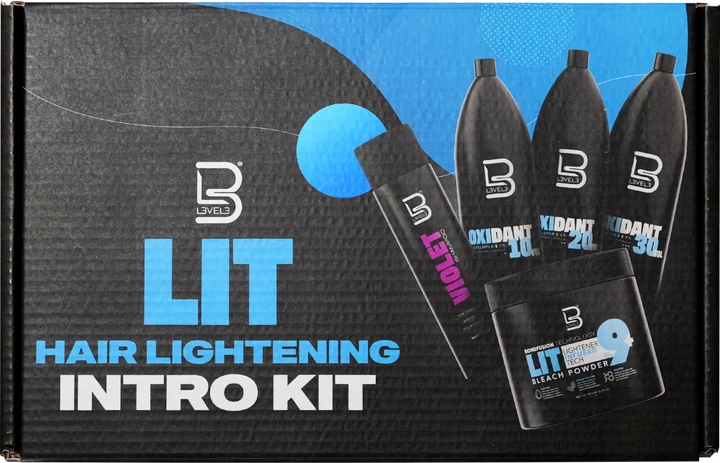 L3VEL3 LIT Haaraufhellungs-Einsteiger-Set