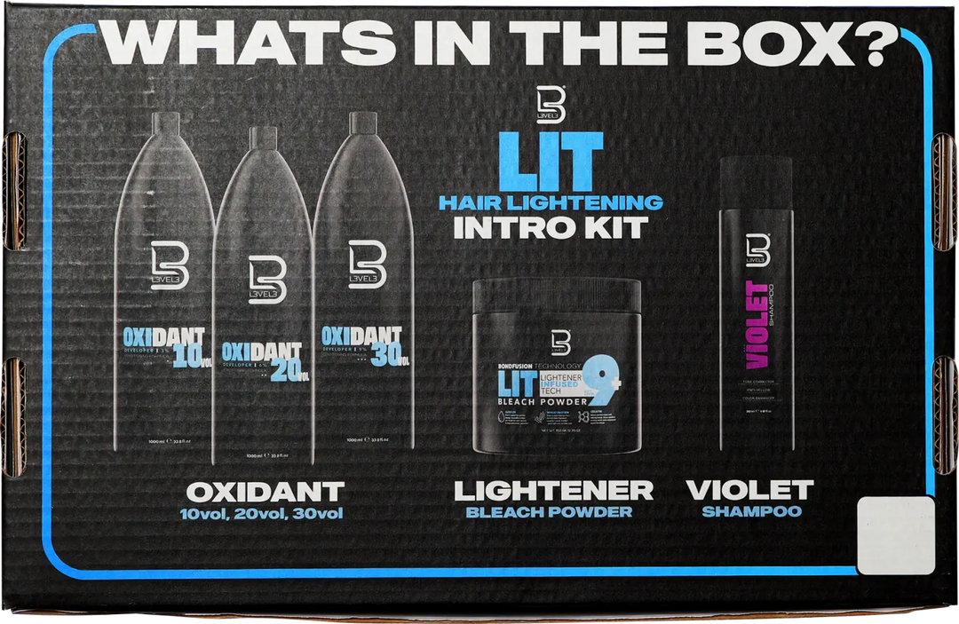 L3VEL3 LIT Haaraufhellungs-Einsteiger-Set – Produktansicht 2