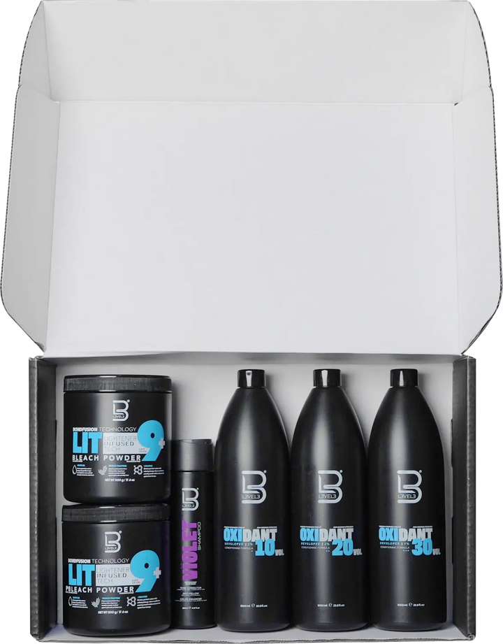 L3VEL3 LIT Haaraufhellungs-Einsteiger-Set – Produktansicht 3