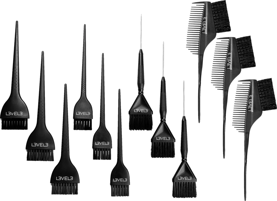 L3VEL3 Farbpinselset 12er-Pack