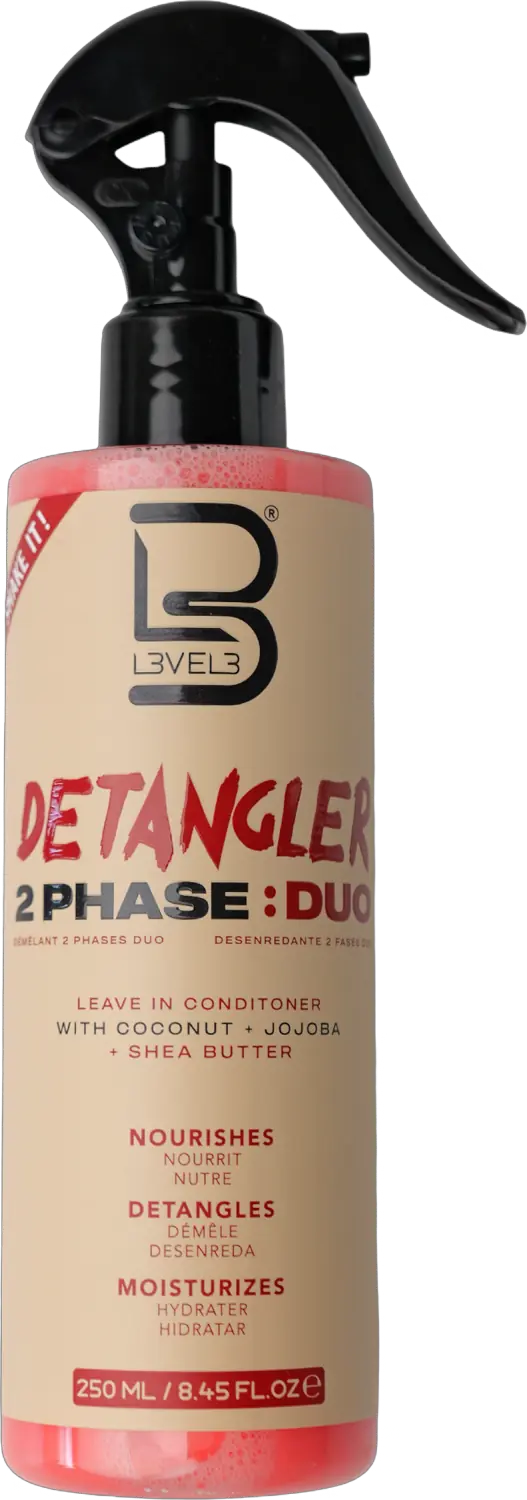 L3VEL3 Detangler 2 Phase Duo Spray 250 ml