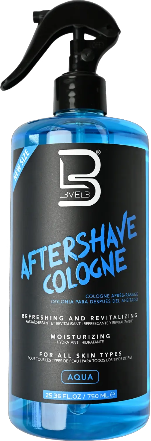 L3VEL3 Aftershave Cologne Aqua 750 ml