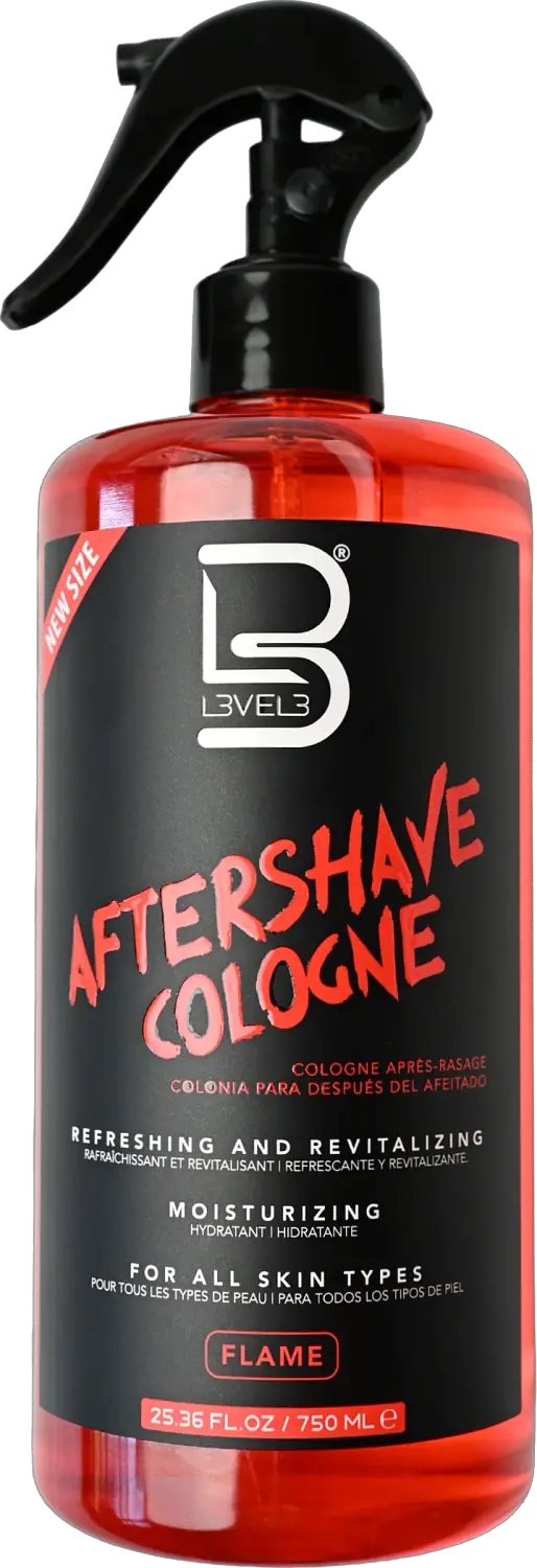 L3VEL3 Aftershave Cologne Flame 750 ml