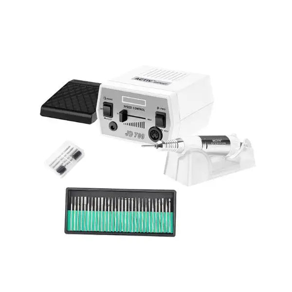 Elektrischer Nagelfräser Set Activ Power JD700 mit Fräser-Set DBD-F