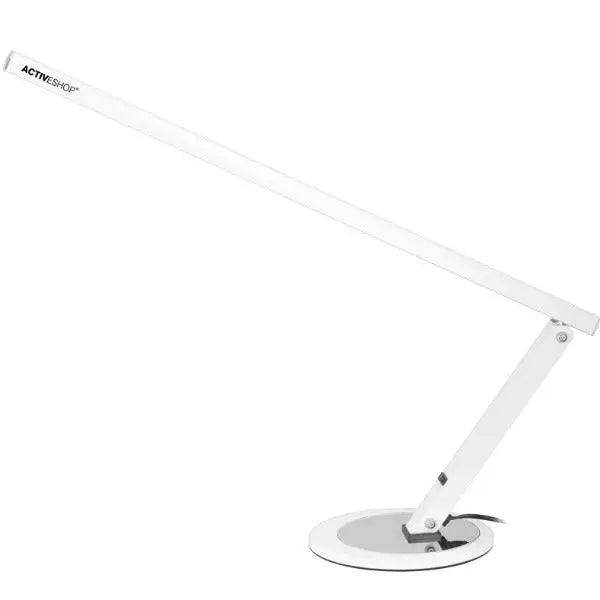 Weißer verstellbarer Schreibtischlampe für den Activ Power JD700 Nagelfräser