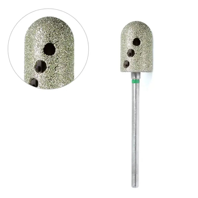 Diamantbeschichteter Nagelbohrer mit Belüftungslöchern für professionelle Maniküre