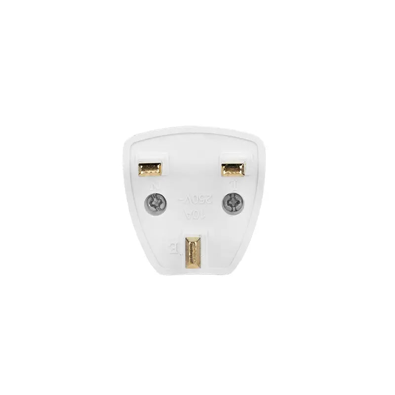 Weißer UK-Netzstecker für Adapter EU - UK bei Elektronikzubehör