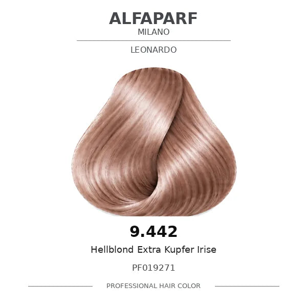Alfaparf Milano Evolution of the Color Leonardo 9.442 – Hellblond Extra Kupfer Irise, PF019271