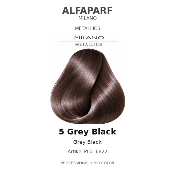 Alfaparf Milano Evolution of the Color Metallics 5 Grey Black, Artikel PF016822