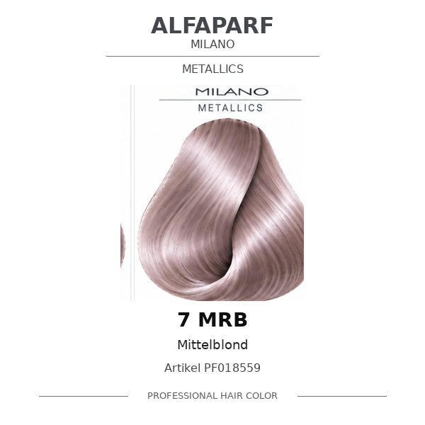 Alfaparf Milano Evolution of the Color Metallics 7 MRB – Mittelblond, Artikel PF018559