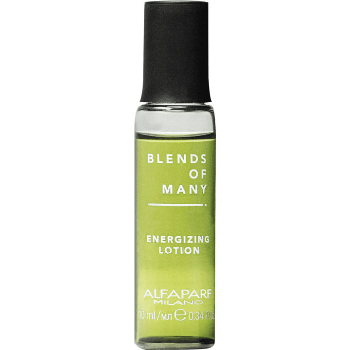Kleine Flasche des Alfaparf Milano Blends of Many Energizing Lotion Produktes