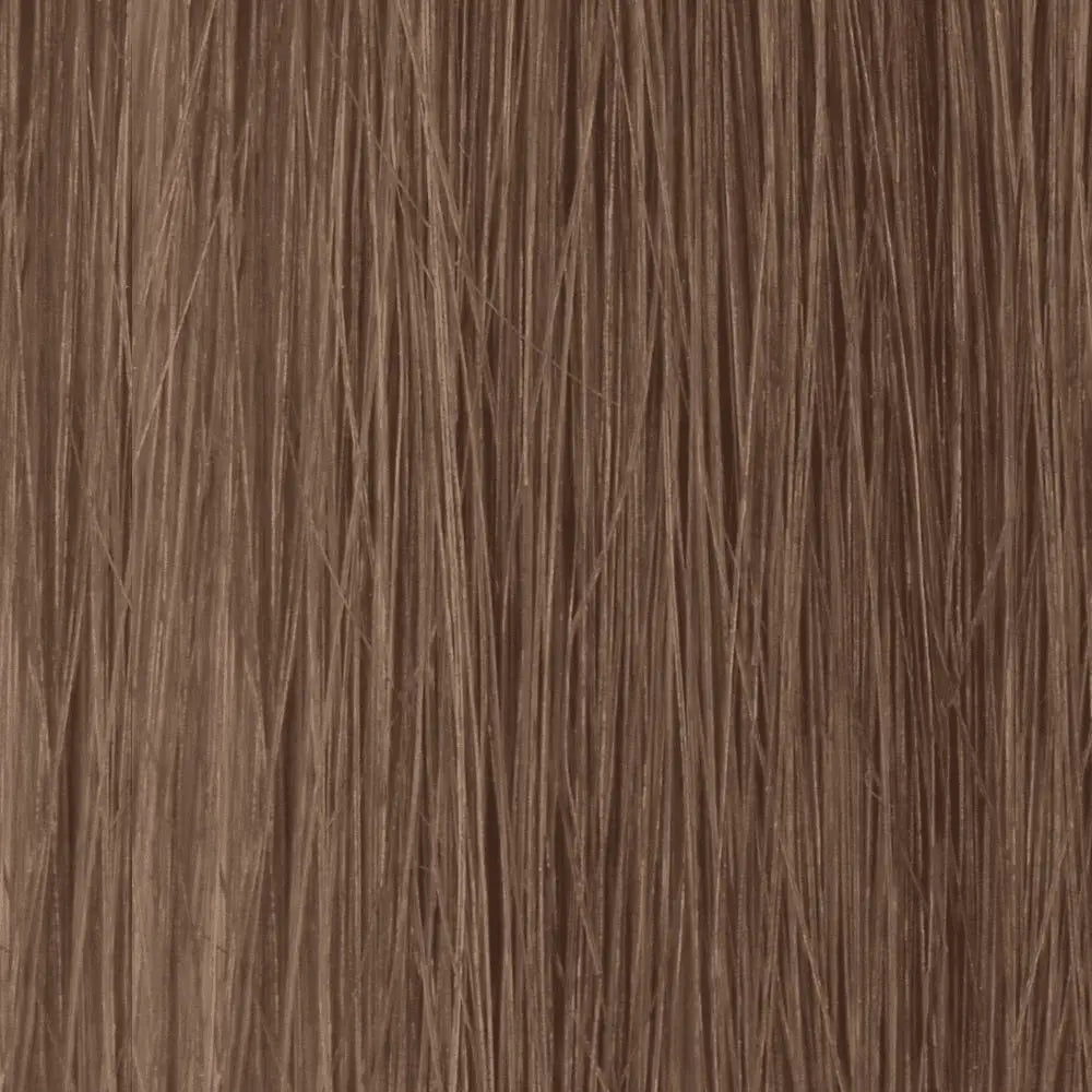 Hellbraune Haarsträhnen mit Alfaparf Milano Color Wear Produkt sichtbar