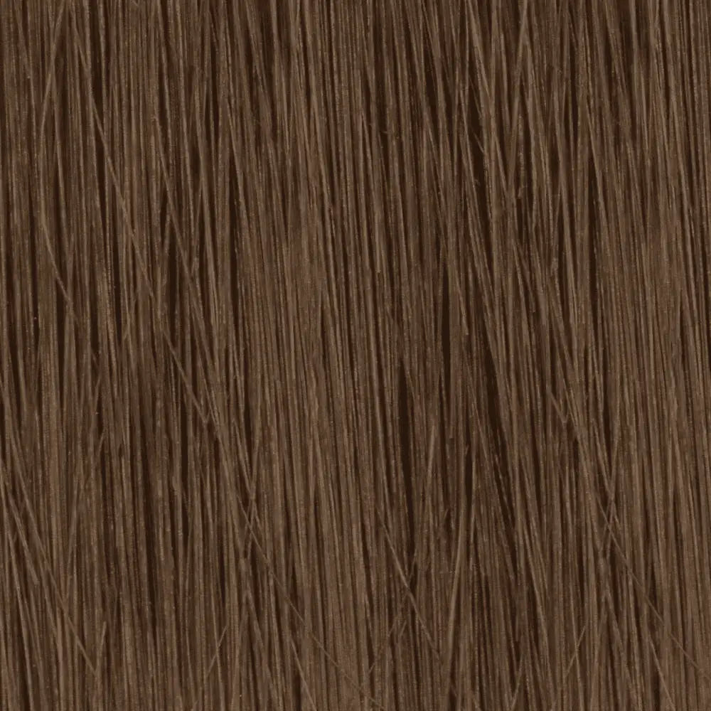 Gerade braune Haarsträhnen mit Alfaparf Milano Color Wear Produkt sichtbar