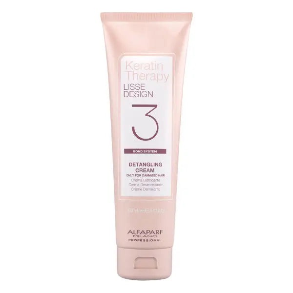 Pink Tube der Alfaparf Milano Keratin Therapy Lisse Design Entwirrcreme