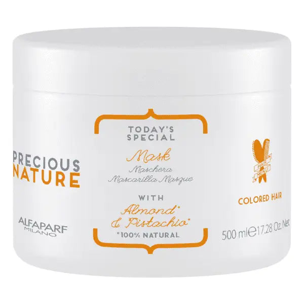Weiße Haarmaske Behälter für Alfaparf Milano Precious Nature koloriertes Haarpflegemittel