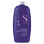 Lila Flasche Anti-Gelb Shampoo für blonde Haare von Alfaparf Milano Semi di Lino