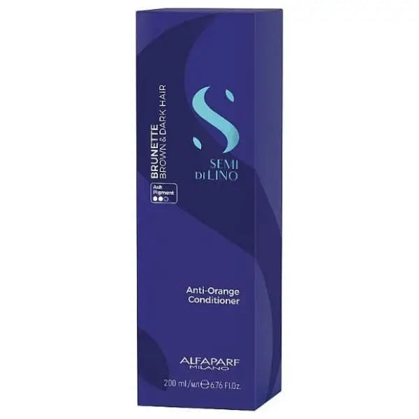 Alfaparf Milano Semi di Lino Brunette Conditioner gegen Kupferstich für braunes Haar