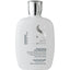 Weiße Flasche des Alfaparf Milano Semi di Lino Diamond Illuminating Low Shampoos