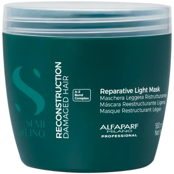 Alfaparf Milano Semi di Lino Reconstruction Reparative Light Mask - 500 ml - Haarmaske