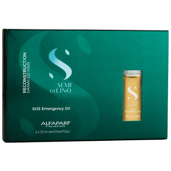 Alfaparf Milano Semi di Lino Reconstruction SOS Emergency Oil Box Produktabbildung