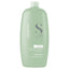 Grüne Shampoo-Flasche Alfaparf Milano Semi di Lino Scalp Rebalance Balancing Low Shampoo