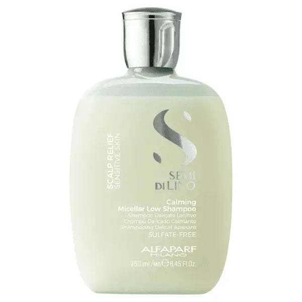 Flasche des Alfaparf Milano Semi di Lino Scalp Relief Calming Micellar Low Shampoos