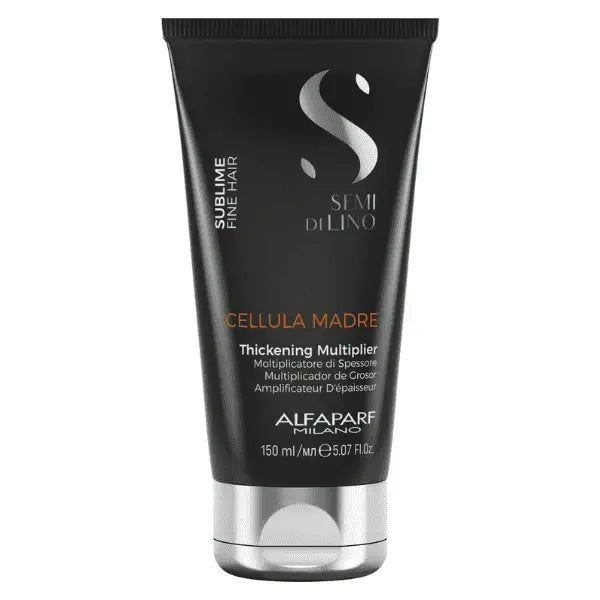 Schwarzes Haartighthen-Produkt Alfaparf Milano Semi Di Lino Sublime Cellula Madre