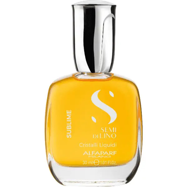 Haarölflasche Alfaparf Milano Semi Di Lino Sublime Cristalli Liquidi