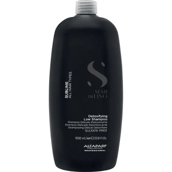 Alfaparf Milano Semi di Lino Sublime Detoxifying Low Shampoo - 1000 ml - Shampoo