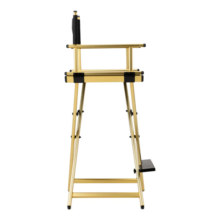 Alu Make-up Klappstuhl Gold - Klappstühle