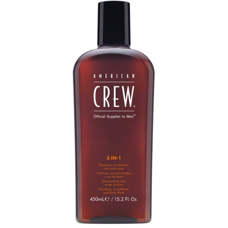 American Crew 3-In-1 Shampoo, Conditioner And Body Wash