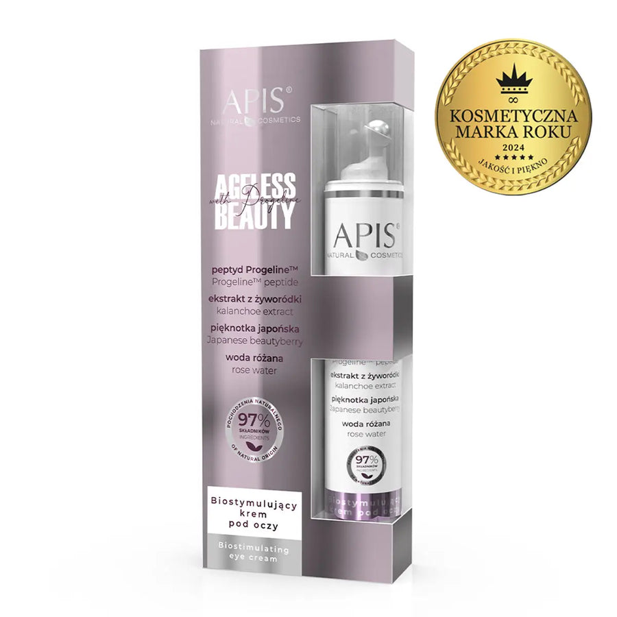 Apis Ageless beauty mit Progeline biostimulierende Augencreme mit Progeline 10 ml - Augencreme