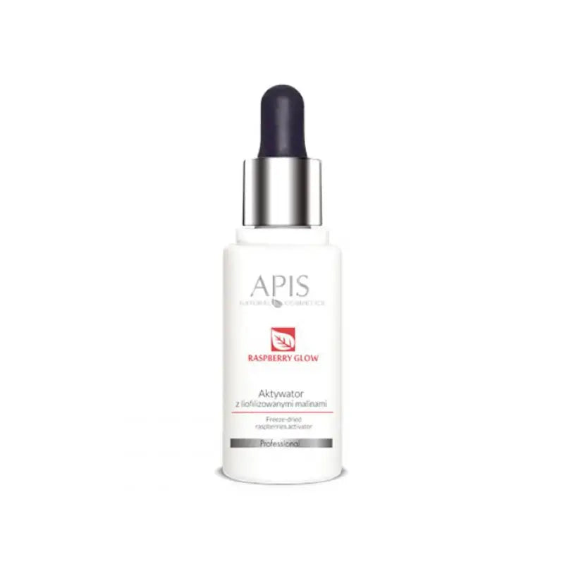 Raspberry Glow Skin Serum Apis-Aktivator mit gefriergetrockneten Himbeeren 30ml