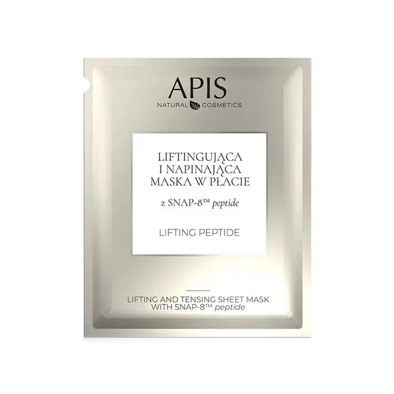 Apis Anheben und Festziehen der Blattmaske mit Snap-8-tm-Peptid 20 g - Gesichtsmaske