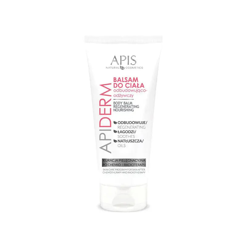 Tube des Apis Apiderm Körperbalsams für nach Chemotherapie und Strahlentherapie