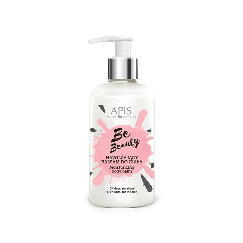 Weiße Flasche der Apis Be Beauty pflegende Körperlotion 300 ml