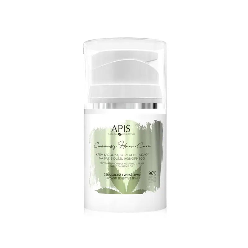 Apis beruhigende und regenerierende Creme auf Basis von Hanföl 50 ml - Gesichtscreme