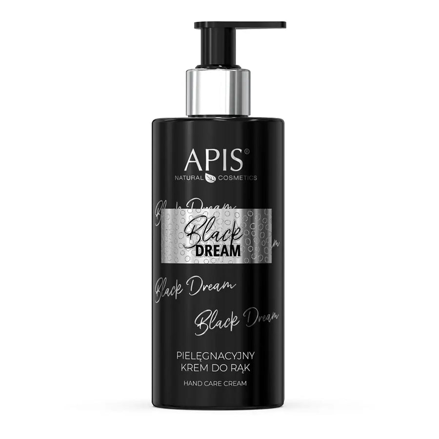 Schwarze Handpflegecreme Flasche für Apis Black Dream Pflegende Handcreme 300 ml