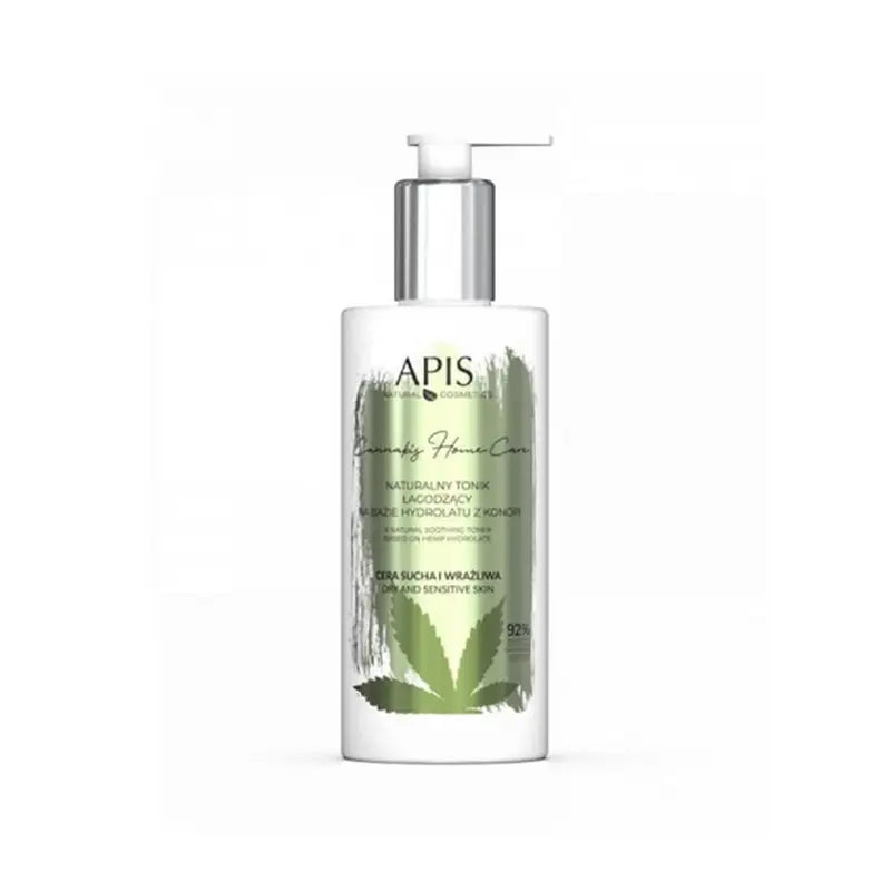 Apis Cannabis Home Care natürliches beruhigendes Tonikum auf Basis von Hanfhydrolat 300 ml - Gesichtspflege