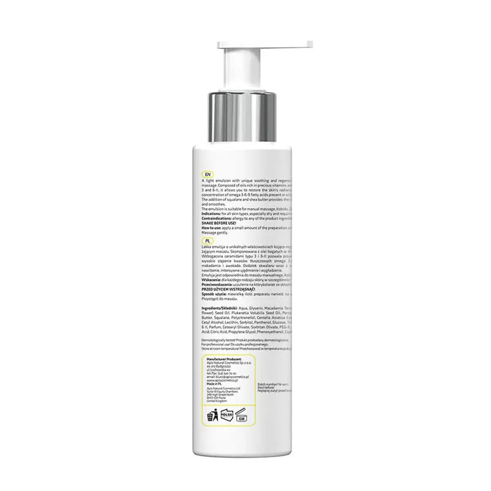 Apis CERAMIDE REPAIR Gesichtsmassageöl-Emulsion mit Ceramiden 150 ml