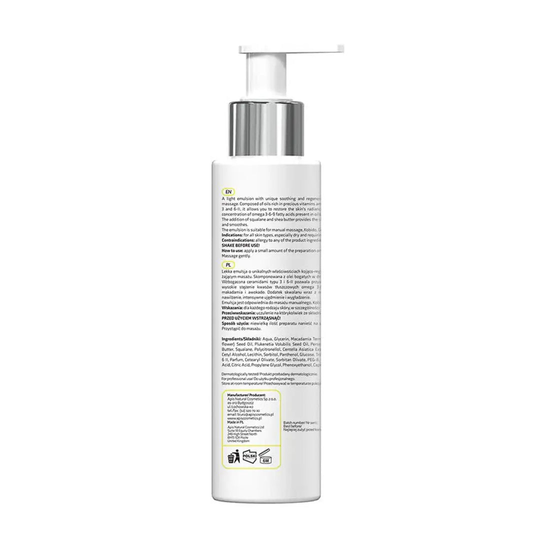 Apis CERAMIDE REPAIR Gesichtsmassageöl-Emulsion mit Ceramiden 150 ml