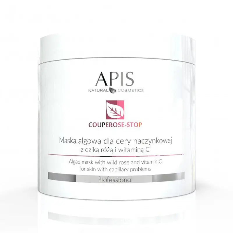 Facialmaske für kapillare Haut mit Capillary-Problemen Apis Couporose-Stop Algenmaske