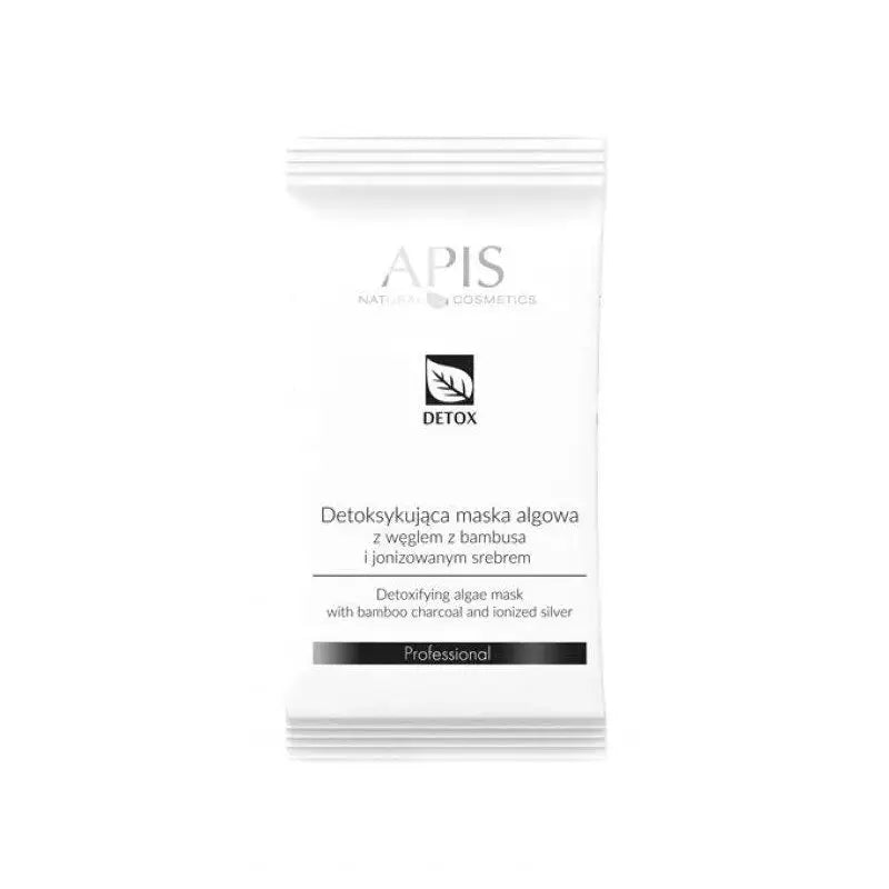 Ein einzelnes sachet für die Apis Detox entgiftende Algenmaske mit Bambuskohle und Silber
