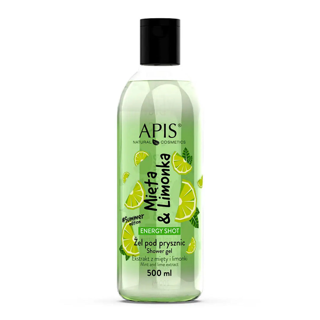APIS Energy Shot Duschgel Mieta&Limonka 500 ml - Duschgel