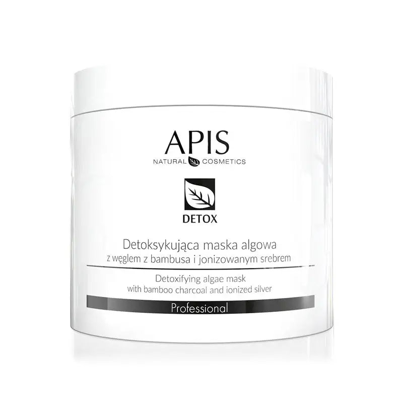 Detoxifizierende Algenmaske mit Bambuskohle und ionisiertem Silber in 250g Dose