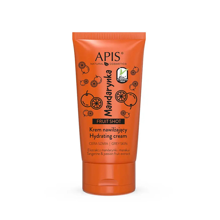 Apis Fruit Shot feuchtigkeitsspendende Gesichtscreme mit Mandarine 50 ml - Gesichtspflege